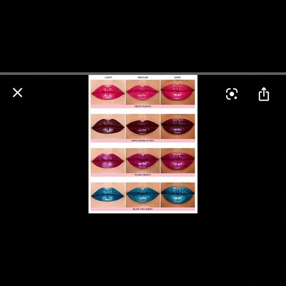 NIB TOO FACED WHO GIVES A FIG LIP GLAZE - Picture 4 of 4